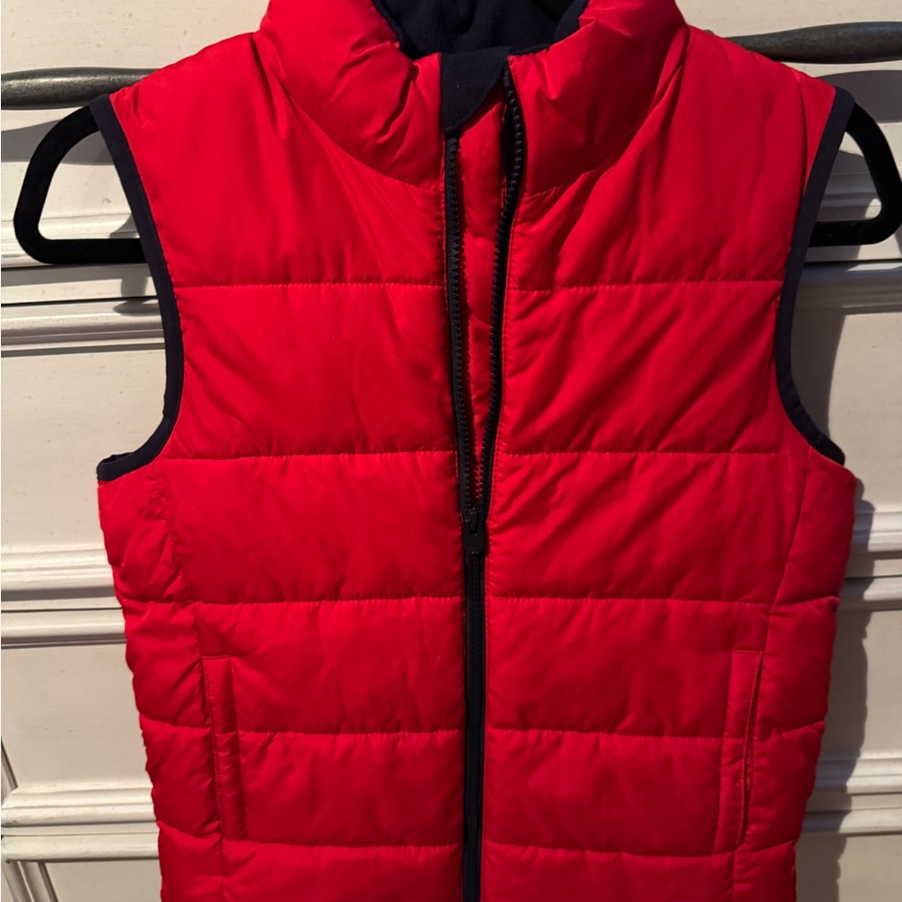 GAP Kids Vibrant Red Puffer Vest